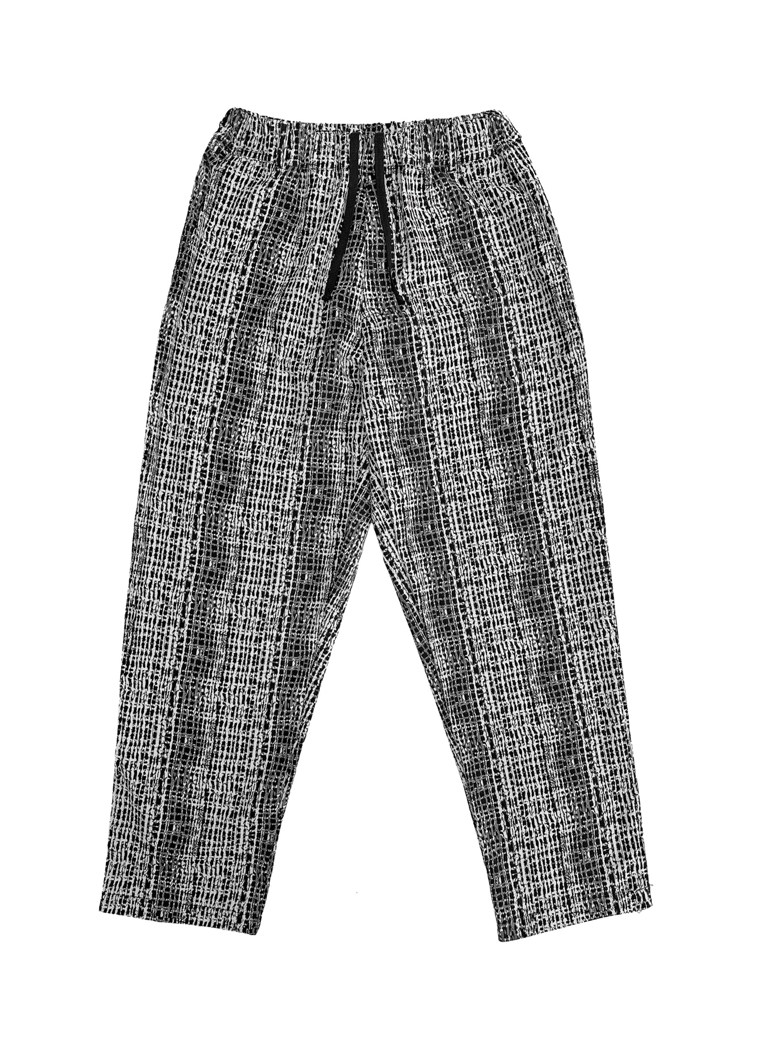 Black Side Stripe Shirred Waist Trousers | New Look