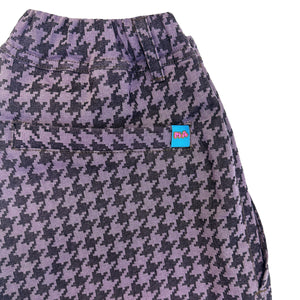 Purple Houndstooth Pant
